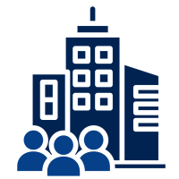 IT Infrastructure & Business Size Planning | Hampton Roads Graphic symbolizing customized network design, server capacity planning, and managed IT services aligned with business size and growth in Virginia Beach, Norfolk, Chesapeake, Portsmouth, Suffolk, Hampton, and Newport News.